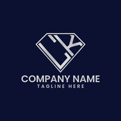 Simple Letter Logo in Diamond Frame