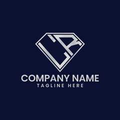 Simple Letter Logo in Diamond Frame