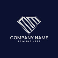 Simple Letter Logo in Diamond Frame