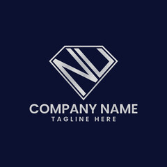 Simple Letter Logo in Diamond Frame