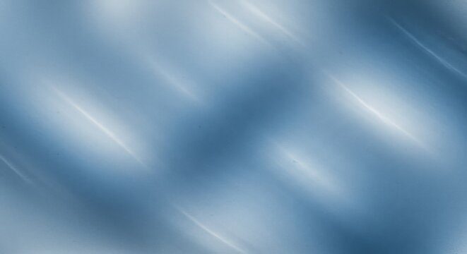 Soft blue abstract background with smooth diagonal light streaks and gradient design pattern