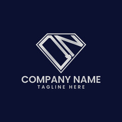 Simple Letter Logo in Diamond Frame