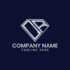 Simple Letter Logo in Diamond Frame