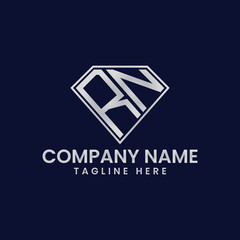 Simple Letter Logo in Diamond Frame