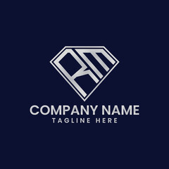 Simple Letter Logo in Diamond Frame