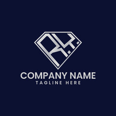 Simple Letter Logo in Diamond Frame