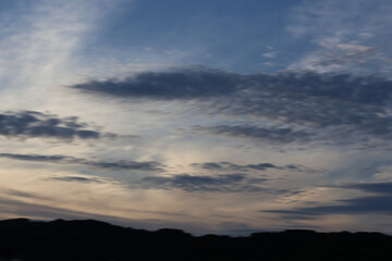 Fototapeta premium 夕方の空