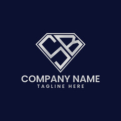 Simple Letter Logo in Diamond Frame