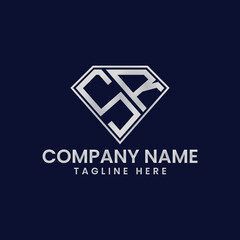 Simple Letter Logo in Diamond Frame