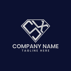 Simple Letter Logo in Diamond Frame