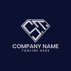 Simple Letter Logo in Diamond Frame