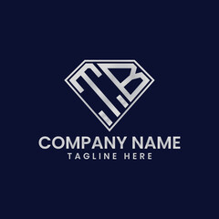 Simple Letter Logo in Diamond Frame