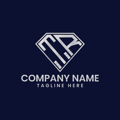 Simple Letter Logo in Diamond Frame