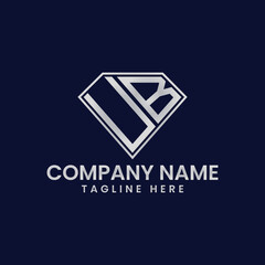 Simple Letter Logo in Diamond Frame