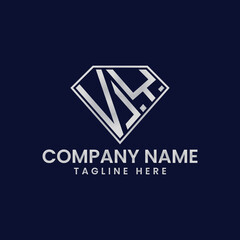 Simple Letter Logo in Diamond Frame