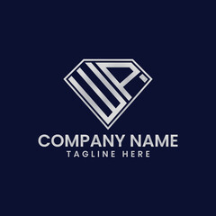 Simple Letter Logo in Diamond Frame