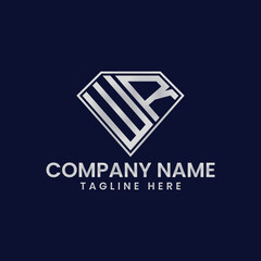 Simple Letter Logo in Diamond Frame