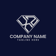 Simple Letter Logo in Diamond Frame