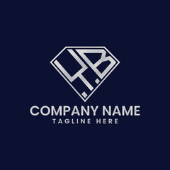 Simple Letter Logo in Diamond Frame