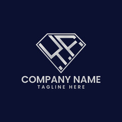 Simple Letter Logo in Diamond Frame