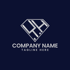 Simple Letter Logo in Diamond Frame