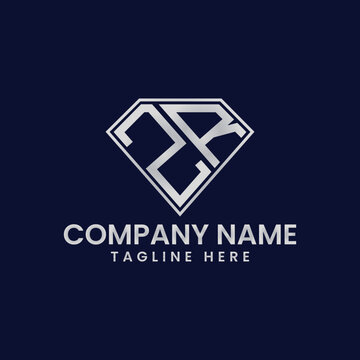 Monogram ZX Logo Design By Vectorseller | TheHungryJPEG