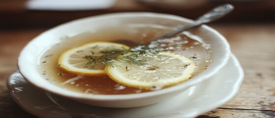 Refreshing Cold Oat Soup  Lemon  Dill  Cucumber