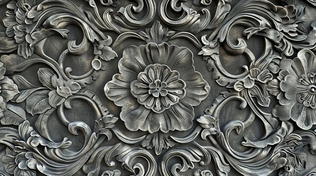 Trace the Imprints of History: The Beauty of Ancient Temple Stone Carving Patterns! The picture focuses on the stone carving patterns of an ancient temple. Despite the traces of time, the delicate lin
