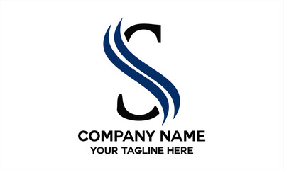 Obraz premium letter S unique