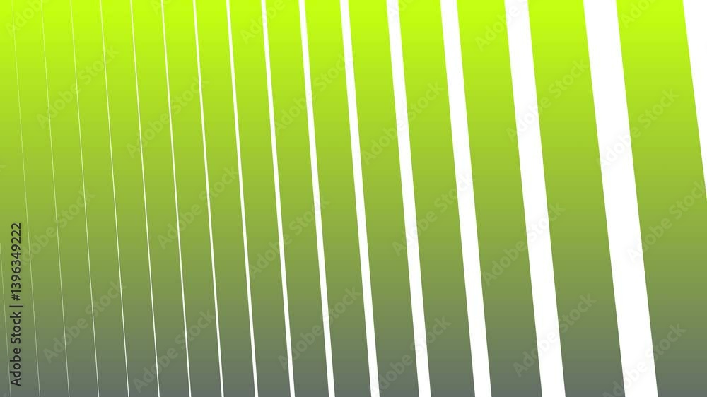 Poster a moving background of colorful stripes in shades of tones green the stripes are thin and arranged i
