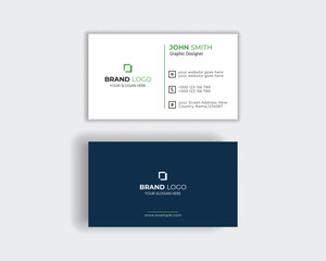 Business card design template, Clean professional business card template,  business card, visiting card template.