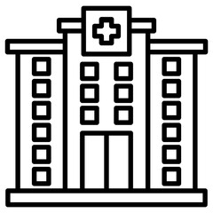 Obraz premium Hospital Icon