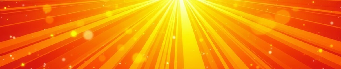 Obraz premium Abstract orange sunburst background with comic book style rays, sunburst, background
