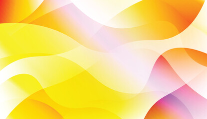 Wavy Background. For Flyer, Brochure, Booklet And Websites Design Vector Illustration with Color Gradient.