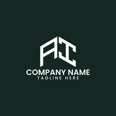 Modern Geometric Letter Logo Design