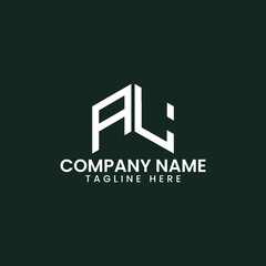 Modern Geometric Letter Logo Design