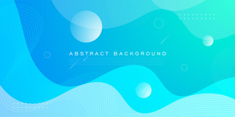 Abstract wave blue gradient colorful background. Simple wave trendy geometric pattern design. Eps10 vector