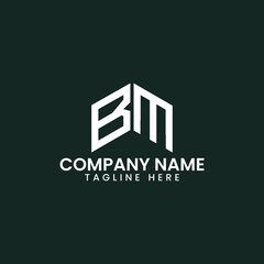 Modern Geometric Letter Logo Design