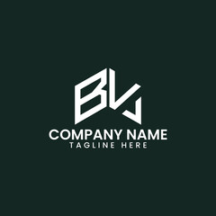 Modern Geometric Letter Logo Design