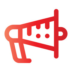 megaphone gradient icon