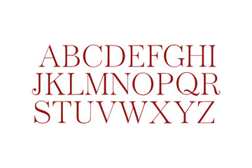 CrimsonSerif - Elegant Serif Font

A refined serif font with a crimson hue for books and logos.