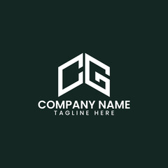 Modern Geometric Letter Logo Design