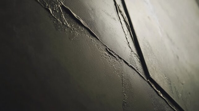 A drywall installer applying compound to a wall seam. Featuring attention to detail and technique