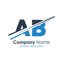 initial monogram logo with letter style design