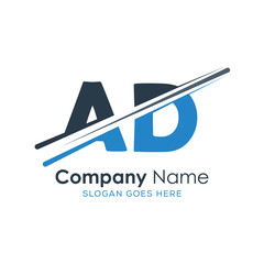 initial monogram logo with letter style design