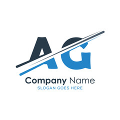 initial monogram logo with letter style design