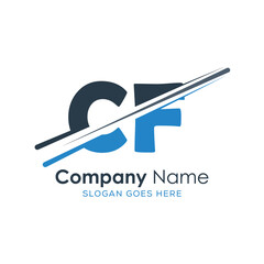 initial monogram logo with letter style design