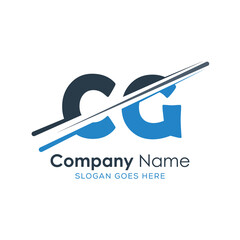 initial monogram logo with letter style design