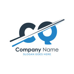 initial monogram logo with letter style design