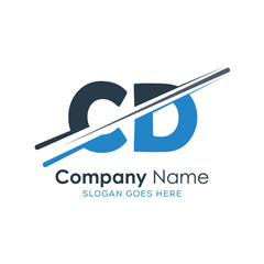 initial monogram logo with letter style design